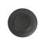  Winchester Way 12-Piece Embossed Stoneware Dinnerware Set – Reactive Matte Glaze, Durable Lightweight-Tech Plates & Bowls, Everyday Dish Set, Microwave & Dishwasher Safe – Black-1450007817