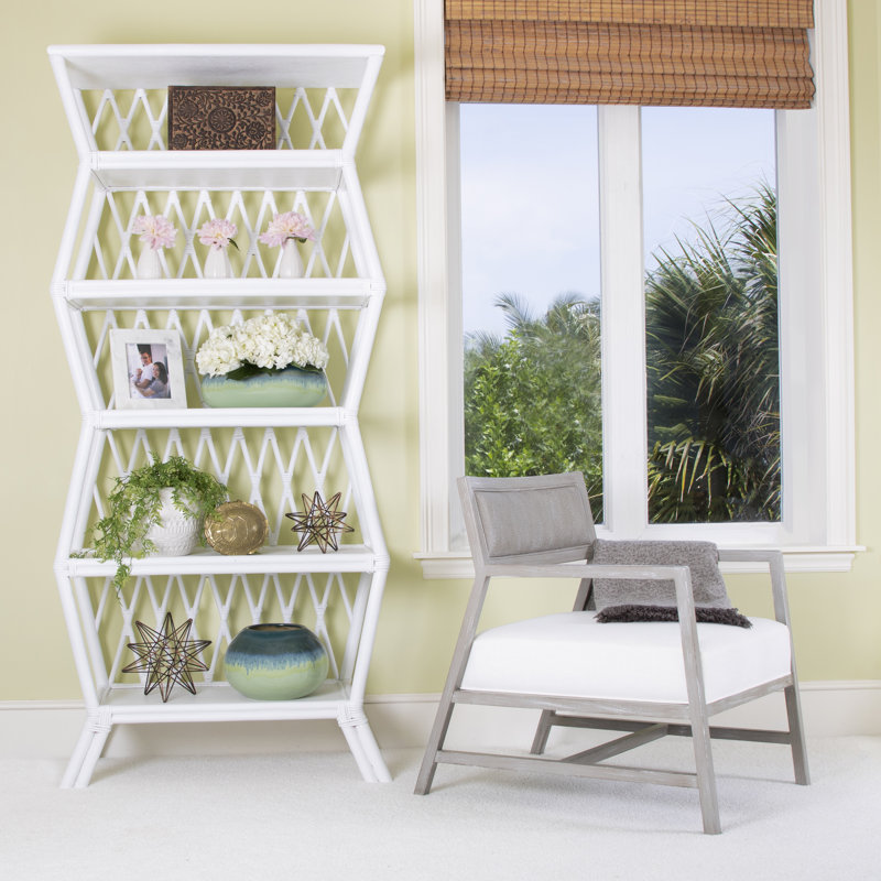 Hollywood Etagere Bookcase, Celery Green