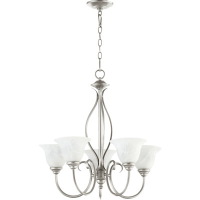 Lustre classique/traditionnel ombré 5 lumières Bernardston