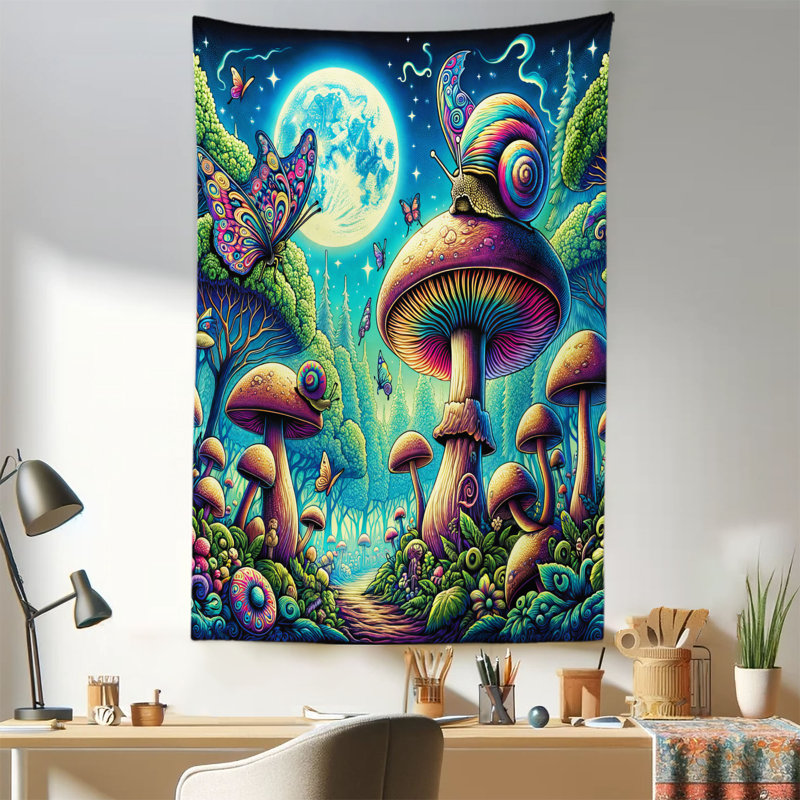 Tapisserie en microfibre, H 30 po x l 45 po