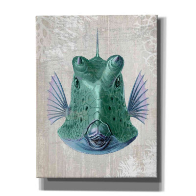 Cowfish - impression sur toile tendue