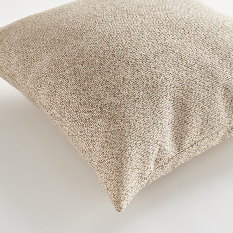 Blake Polyester Indoor/Outdoor Pillow Cover & Insert, Square, 24"H x 24"W