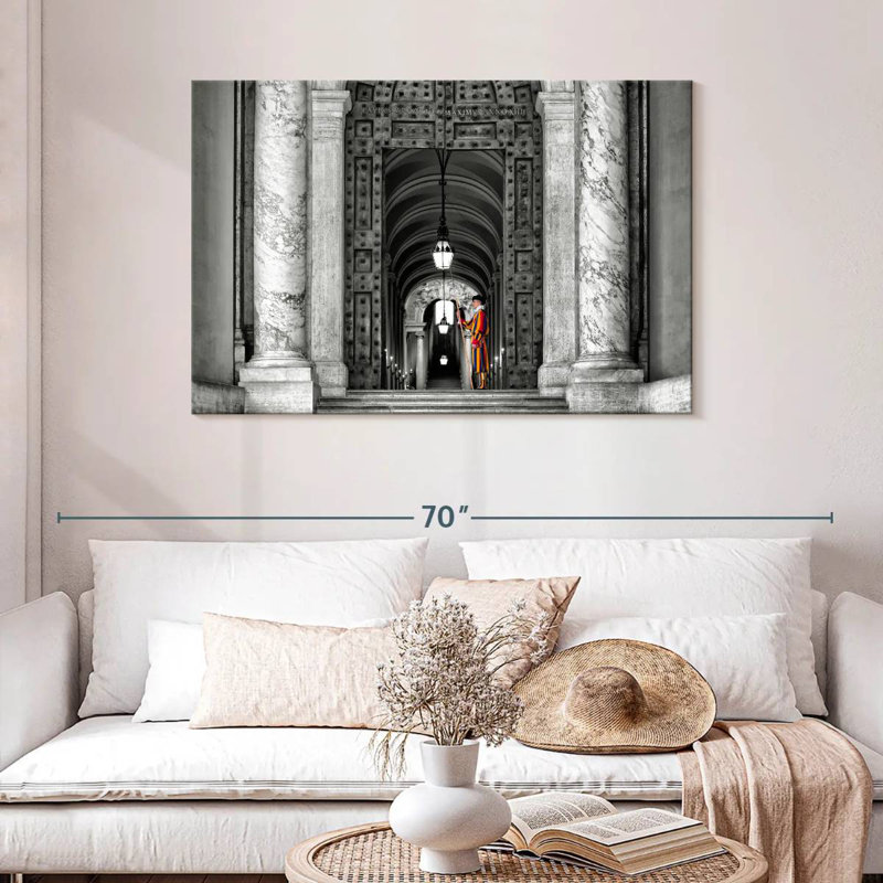 Dolce Vita Rome - La Garde suisse, H 30 po x l 45 po