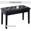 Banc rembourré en similicuir Talei