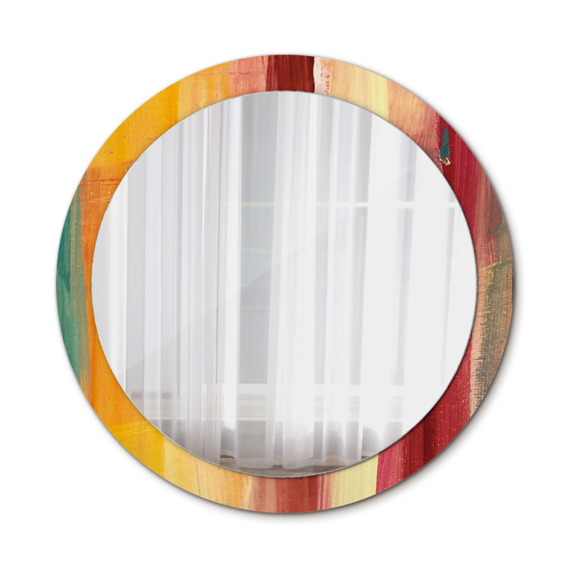 Huldar Glass Flat Wall Mirror