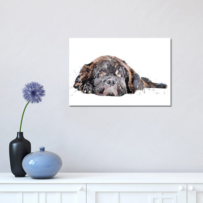 Chien Terre-Neuve imprimé par EdsWatercolours - impression