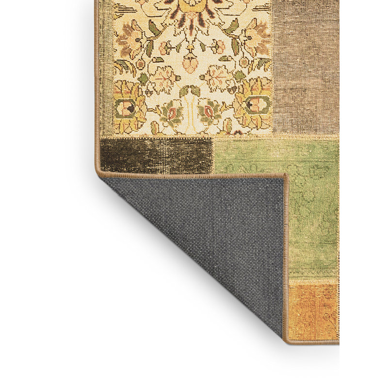 Patchwork Indoor Rug, Rectangle 2' x 3'