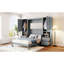 Lit escamotable Murphy avec placard, tiroirs et tablettes