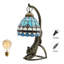 Lampe de table de chevet rétro 15,7 x 5,9 po