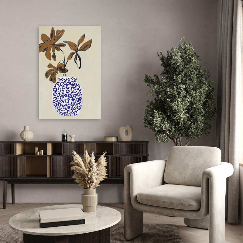 La bonne ambiance - Art floral et nature morte, H 36 po x l 24 po