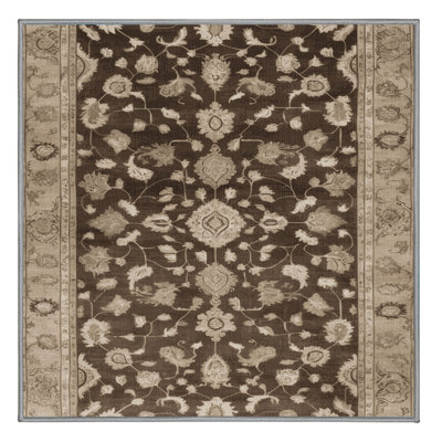 Tapis gris lavable à la machine