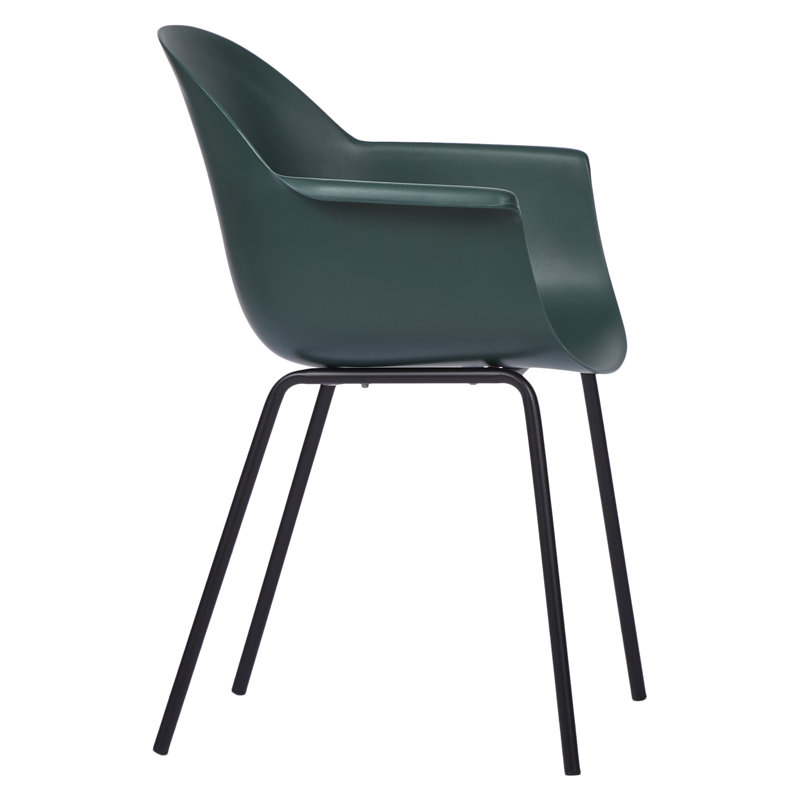 Colfax 2 - Person Metal Patio Dining Set with Square Table, Green
