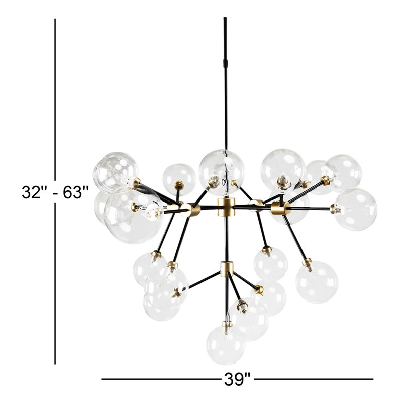 Zendaya 20 - Light Sputnik Sphere Chandelier