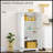 Kitchen Pantry Storage Cabinet