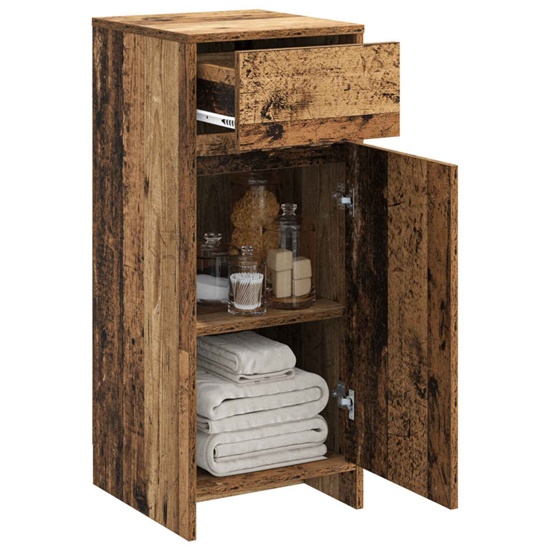 Linen Cabinet, Old Wood