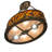 26" Long Pinecone Oblong Inverted Pendant