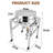 Automatic Powder Sifter Sieve Shaker Machine Electric Vibrating Sieve Machine with 40 Mesh +100 Mesh