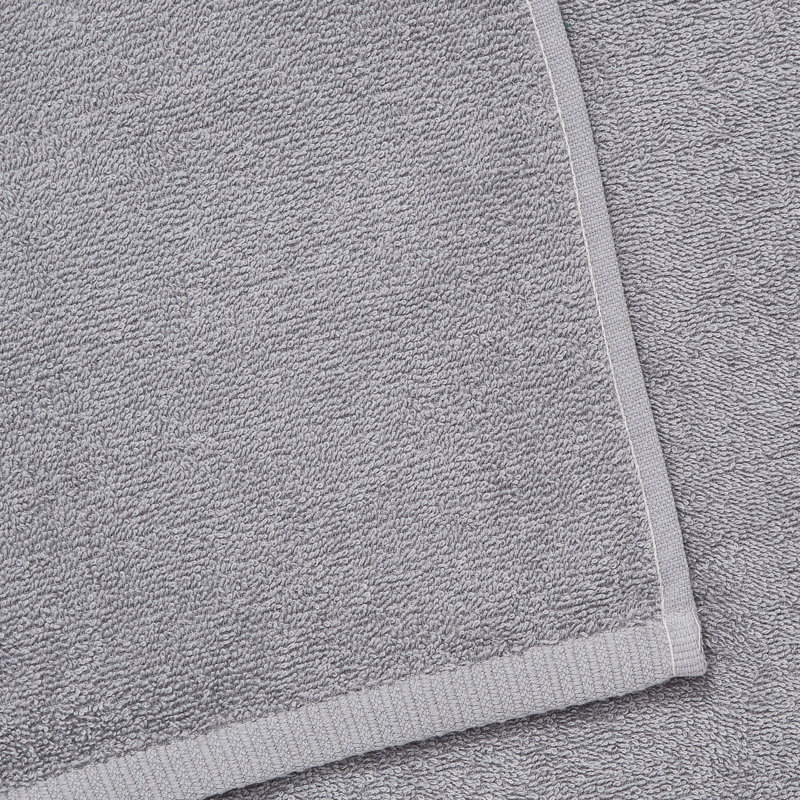 Quick Dry Cotton Bath Sheet Pair, Grey