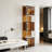 Multi-layer floor-standing acrylic bookcase