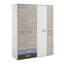 Cothran 4 Door Manufactured Wood Wardrobe