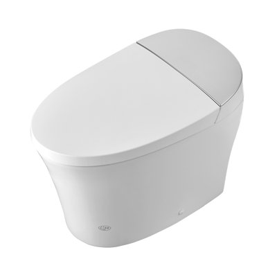 Toilette allongée à rafraîchissement automatique avec siège chauffant