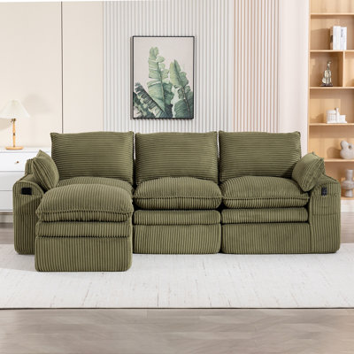 Canapé modulaire en L