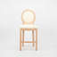 French Country (Of 2), beige - Design confortable et attrayant pour 2 personnes avec rembourrage en mousse-590207580