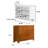 Functionally Great Pine & Plywood Dresser, Dark Oak-1814073135