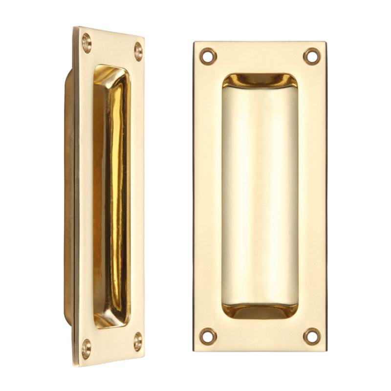 Flush Pull, Brass