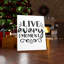Live Every Moment - Wrapped Canvas Print
