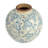 Dolohov Round Terracotta Vase with Transferware Pattern-2082782705