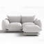 Canapé modulaire rembourré 74,8 po Hollye-15171914