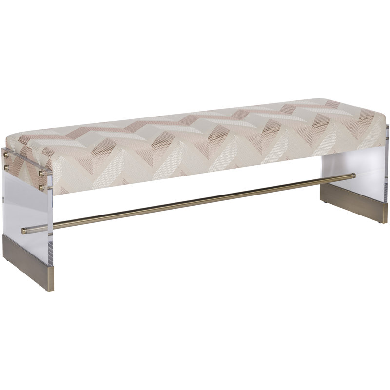 Thayer Upholstered Bench, Nadia Earth