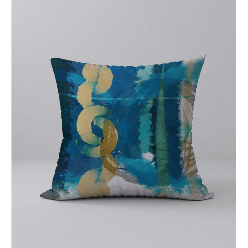Reversible Throw Pillow, 18" x 18"