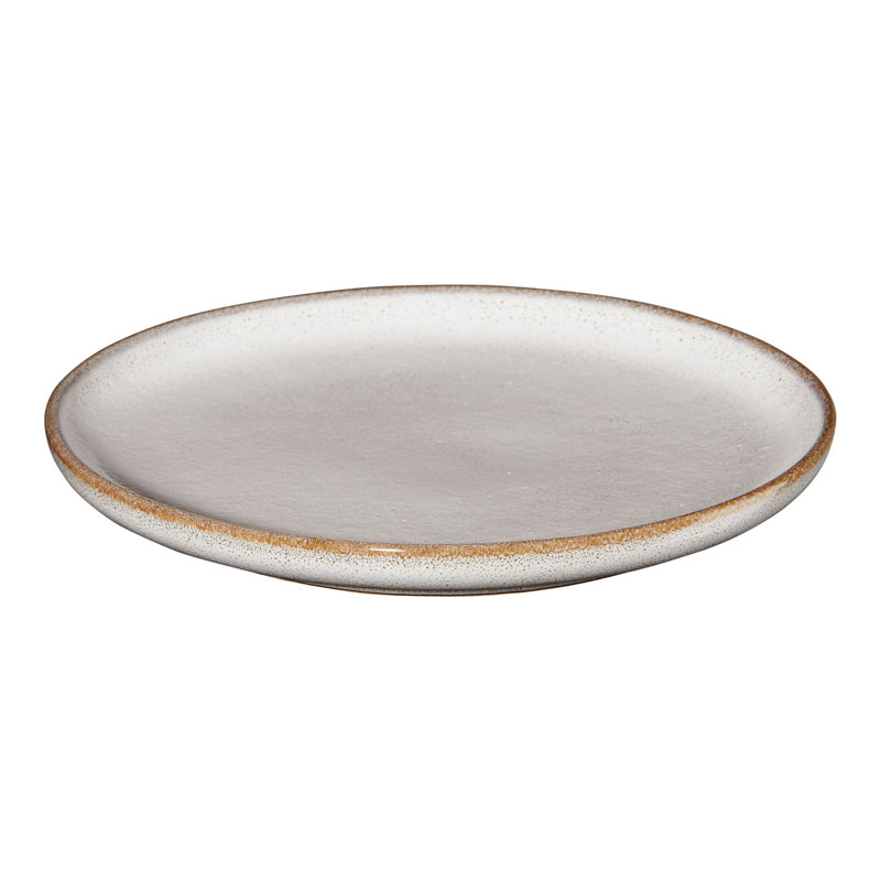 ASA Selection bread plate, bread plate, dinner plate, cake plate, dessert plate, D 14.5cm, Beige