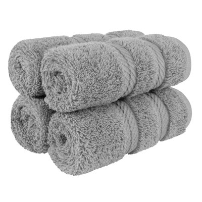 Darcelle 100% Cotton 4-Piece Turkish Washcloth Set