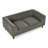Modern Dark Grey Pet For Large Canines, With , And Cozy Cushion Dogs - Grey, Rectangular Stain- Cover-608700272