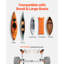 Chariot de kayak, capacité de charge de 350 lb, chariot de kayak avec pneus en polyuréthane gonflable de 12 pouces et 2 sangles, se monte et se démonte en quelques secondes, chariot à planche à pagaie pour transporter des kayaks et des canots