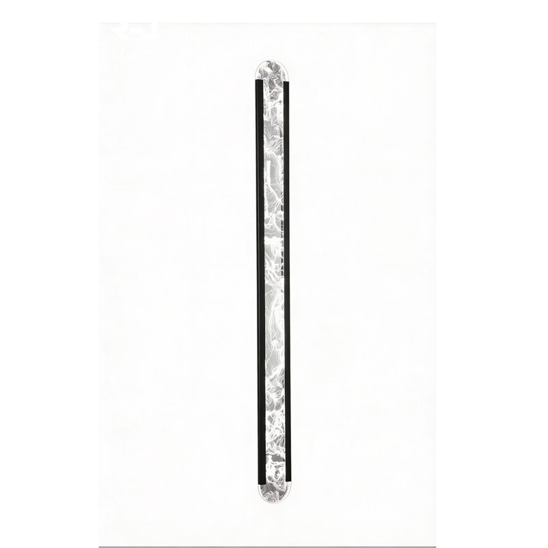 Ener-J Designer Acrylic Wall Light 1000mm Black 42W CCT Dimming
