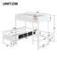 Gartman Bunk Bed with Built-in Ladder Included