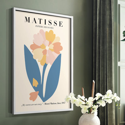 Matisse Lxxxviii, reproduction encadrée - bois massif