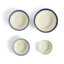1815 Pacific Glaze Stacking Bowl Blue Set of 4