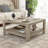 Square Coffee Table With Storage