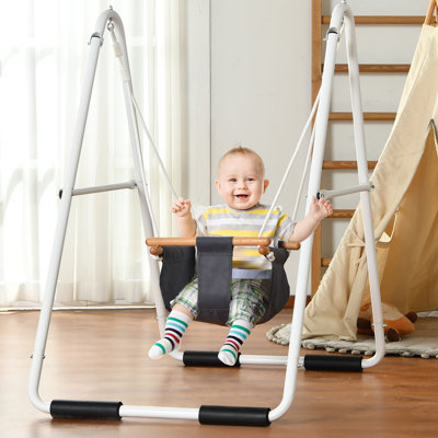Klo Kick Metal Swing Set with 1 Swing(s)