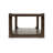 Kemu Coffee Table, 50 Inch Rectangular Top W Lower Shelf, Dark Brown