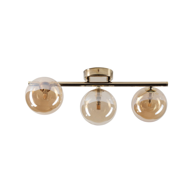 Olen Glass Flush Mount