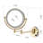 Exaltacin Metal Convex Wall Mirror-1450357837