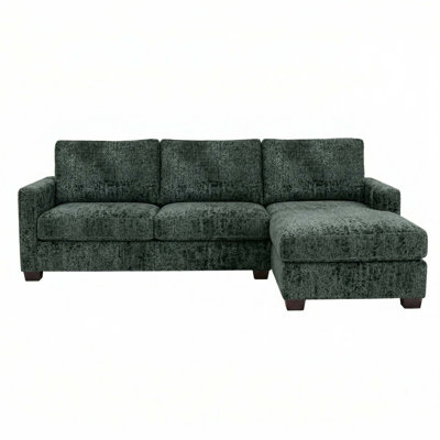 L-Shaped Sectional Sofa: Custom Fabric Options and 5-Day USA Shipping