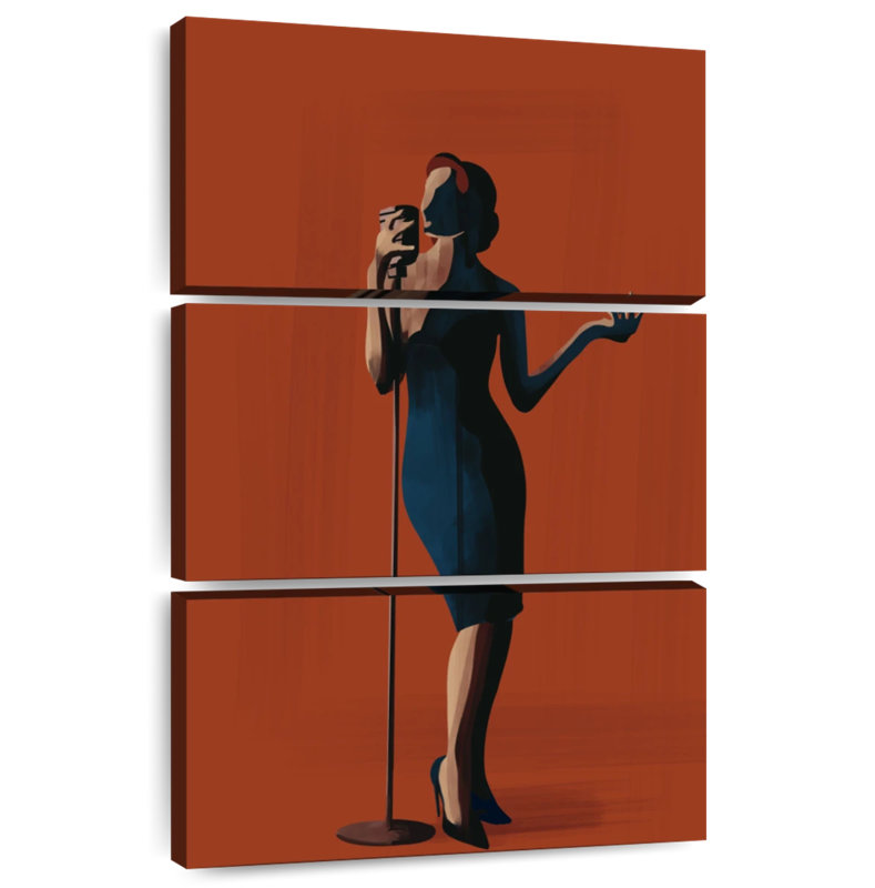 Abarca Music And Art I, 38" H x 24" W