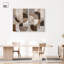 Ordered Earth Duo Canvas Print Abstract Boho Art Set by Art Remedy, Black Frame, 10 x 15-200641676-200641668